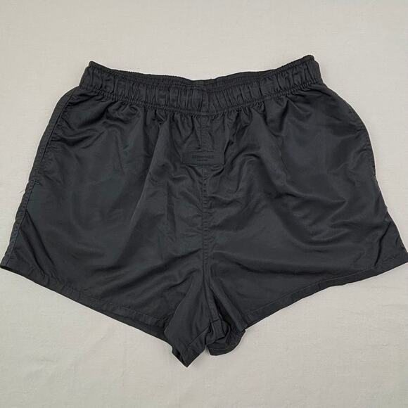Essentials Fear of God Black Nylon Shorts Lined w/ Pockets Men's Large - Picture 1 of 12